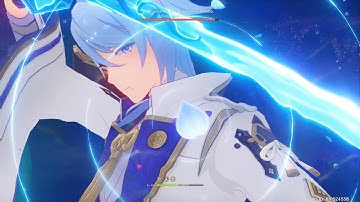 "Machine Gun" Ayato 174 Atk Speed vs L90 Raiden Boss