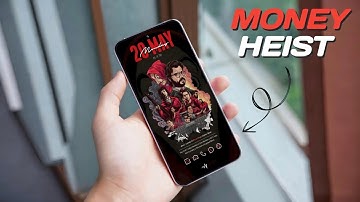 Most Demanded MONEY HEIST Homescreen Setup | The Best Nova Launcher Setup Ep.45