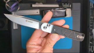 In-depth look of the Ganzo G767 auto knife with 9cr14 blade