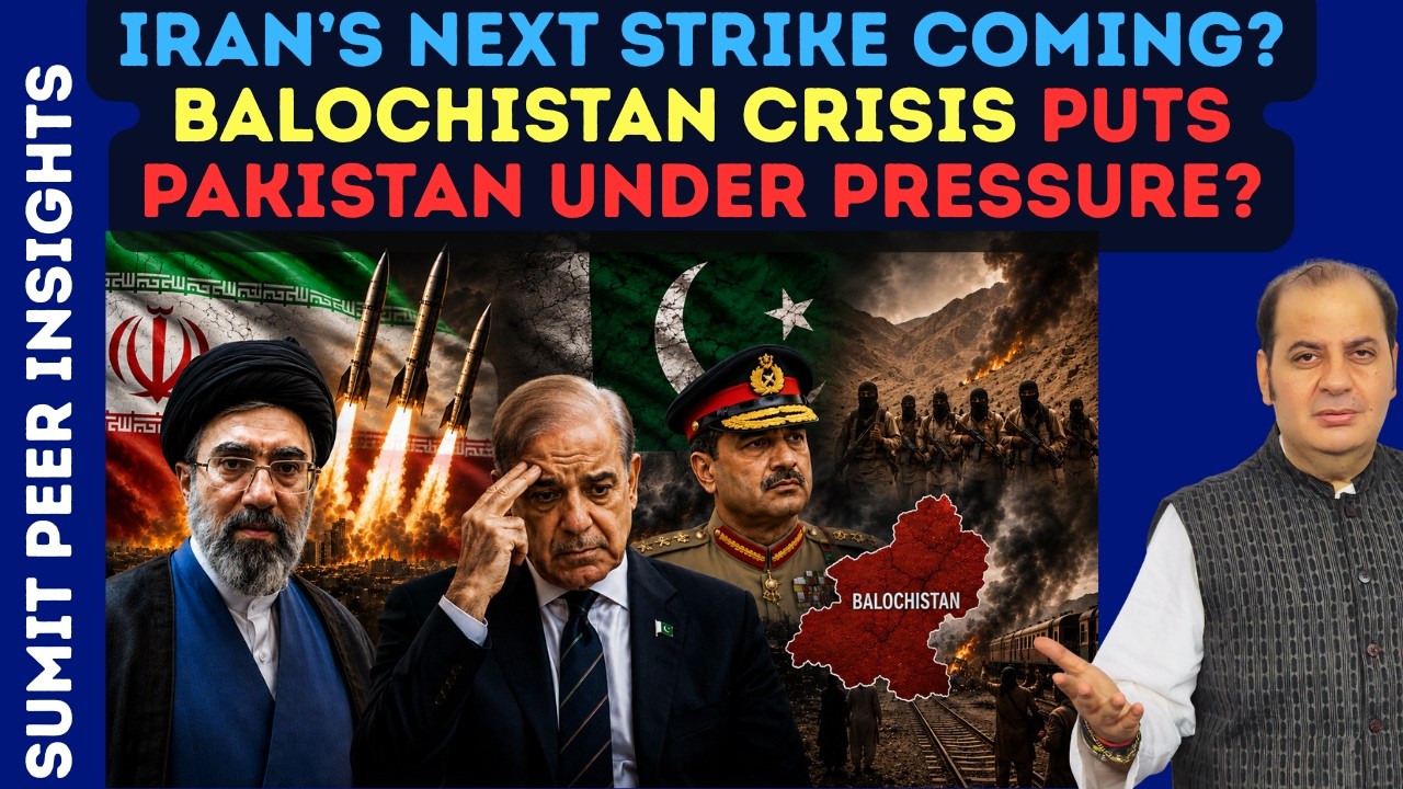 Iran’s Next Strike Coming? Balochistan Crisis Puts Pakistan Under Pressure? || SUMIT PEER