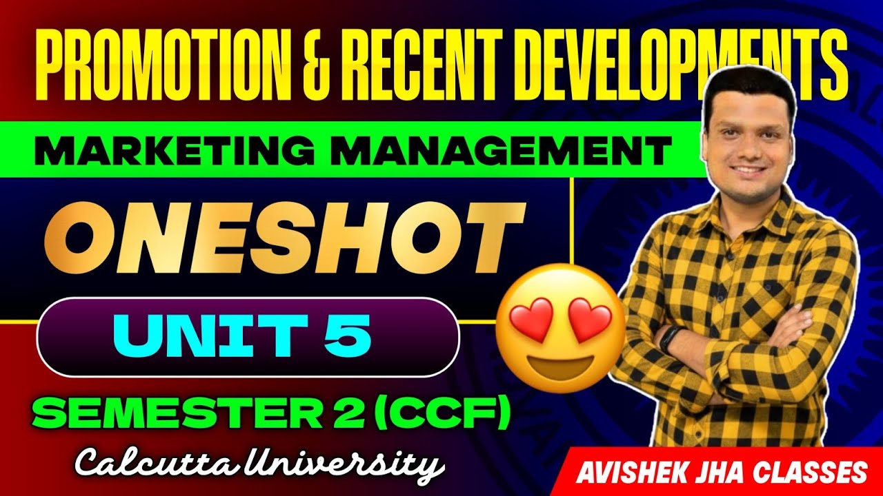 MM Unit - 5 | One shot | Bcom Sem-2 CCF | Calcutta University