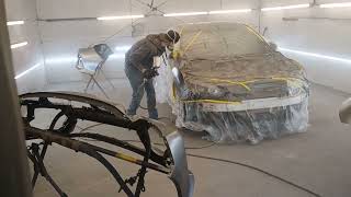 Painting the Civic hatch