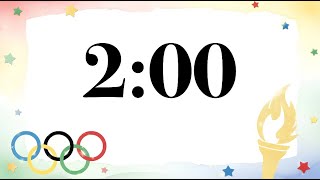 2 Minute Olympic Classroom Timer 🏅 Competition Countdown & Instrumental Sports Music