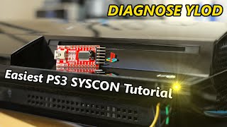 HOW TO Diagnose a faulty PS3 ⚠ YLOD || Easy UART SYSCON Tutorial For PlayStation 3 Yellow Light