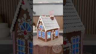 Chocolate Gingerbread House A Simple Creation To Get Ready For The Holidays