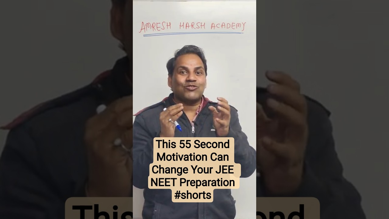This 60 Second Motivation Can Change Your JEE  NEET Preparation 