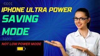 How to enable ULTRA POWER SAVING MODE on iPhone? (Not low power mode) | iPhone and iOS screenshot 1