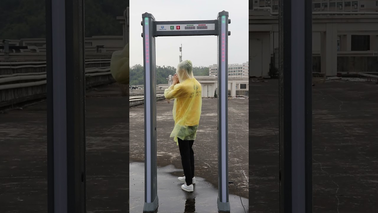 Waterproof Arch Walk Through Metal Detector Door frame type UM600