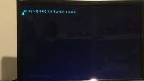 CoCo3FPGA playing intro to Beethoven