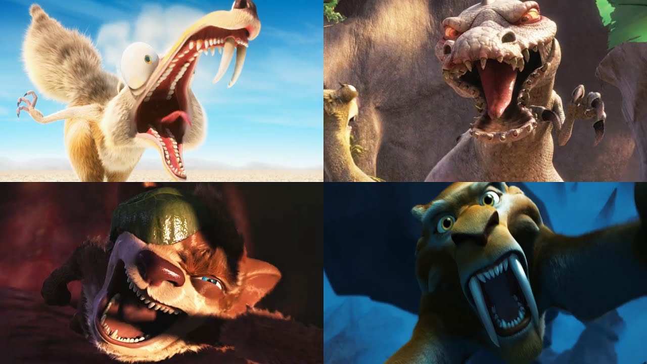 1 Second From All Ice Age Movie Sequels Scream