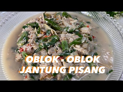 Oblok Jantung Pisang