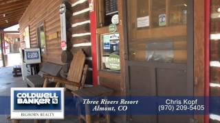 Three Rivers Resort, Almont, Colorado, Cabins & Riverfront Cabins for Rent/Sale