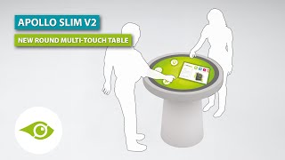 Brand New Futuristic Round Multi-Touch Table