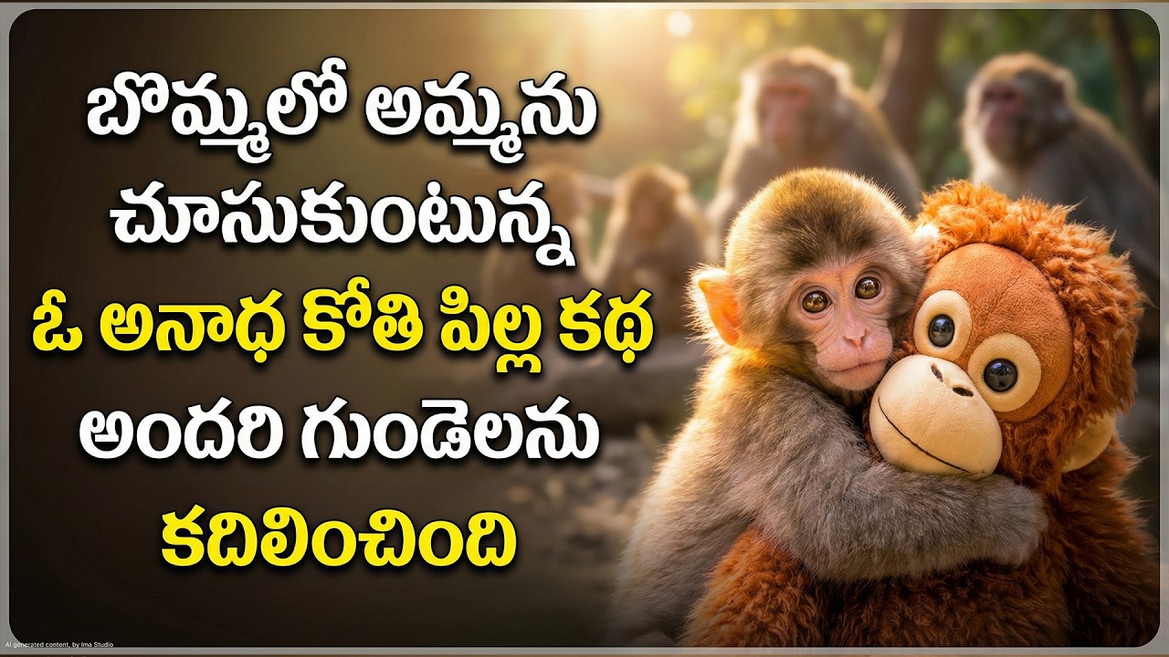 బొమ్మలో అమ్మను చూసుకుంటున్న ఓ అనాధ కోతి పిల్ల కథ అందరి గుండెలను కదిలించింది || NN Media Trending