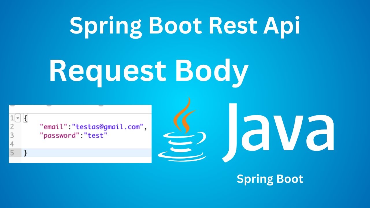 What is Request Body in java springboot ..? - YouTube