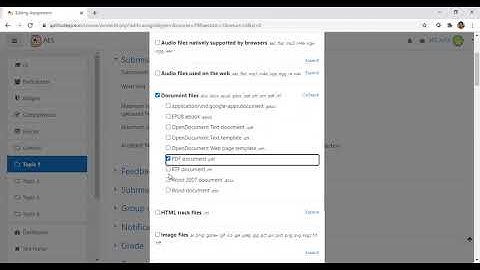 How to create and evaluate assignments in Moodle.