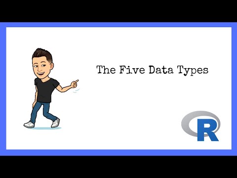 R Tutorials for Beginners: Five Data Types