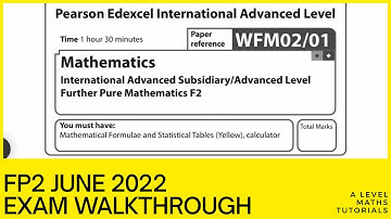 FP2 Exam Walkthrough - June 2022