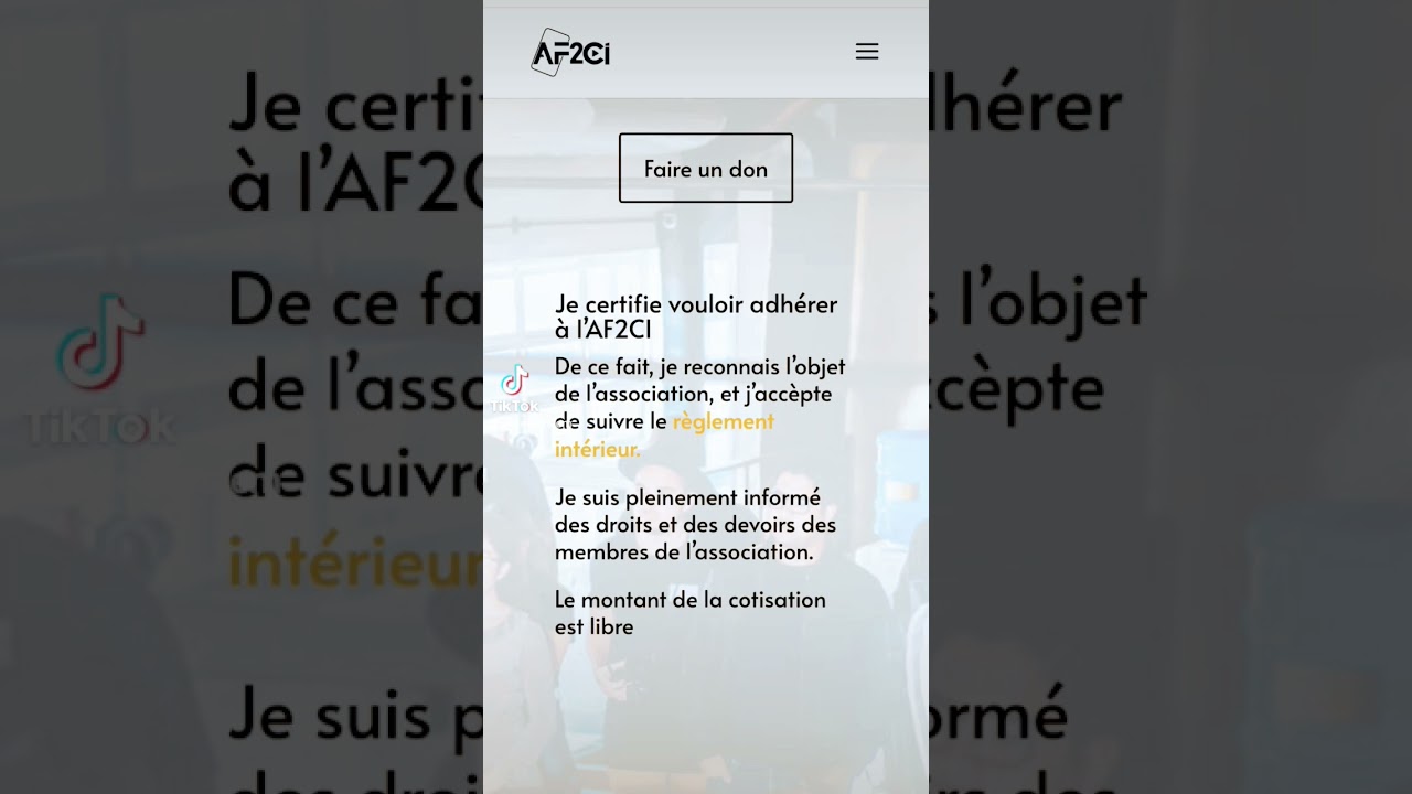 Pour une information alternative, rejoins gratuitement notre association AF2CI 