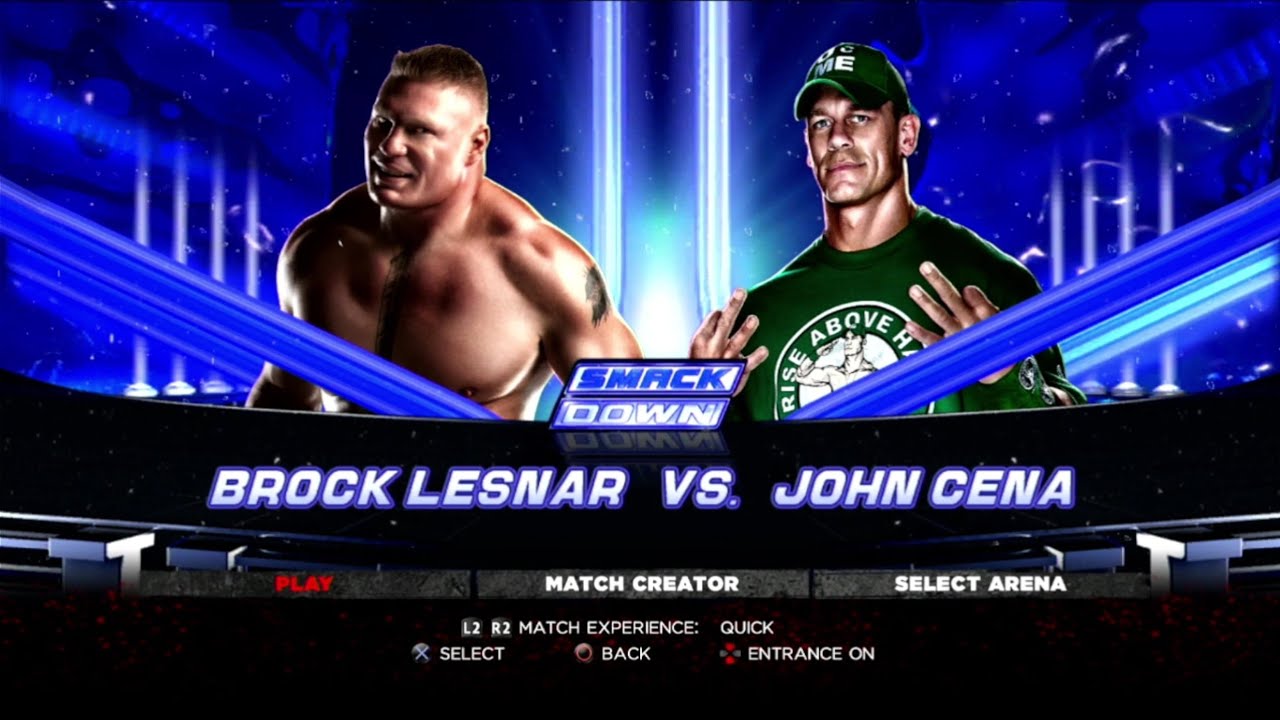 WWE '13 - Brock Lesnar vs. John Cena