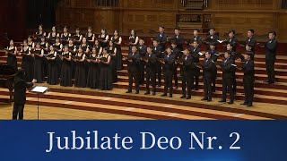 Jubilate Deo Nr. 2〈歡頌上主第二號〉(Vytautas Miškinis) - National Taiwan University Chorus by NTU Chorus 台大合唱團 2,258 views 2 months ago 4 minutes, 22 seconds