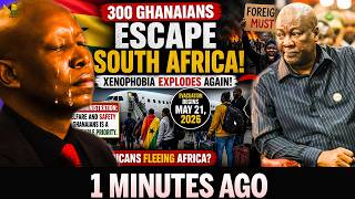 PAN AFRICANISM IN DANGER: 300 Ghanaians EVACUATED from South Africa