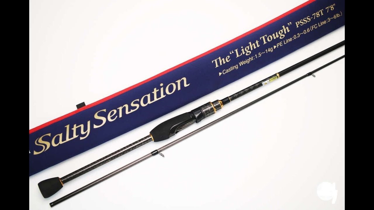 Мои спиннинги. Evergreen Poseidon salty sensation 78T