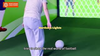 AR Indoor Interactive Sports Football Simulator Virtual Football Interactive Game Projection