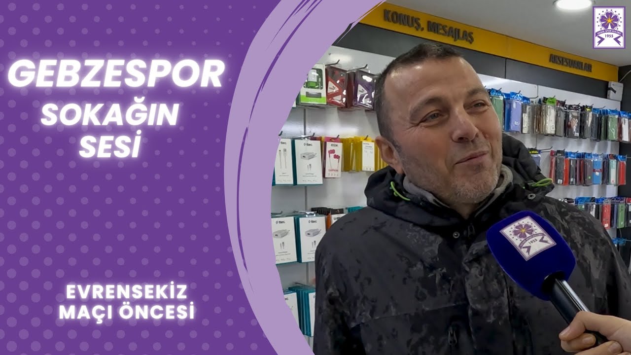 Gebzespor Sokağın Sesi - Evrensekiz Maçı Öncesi