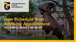How to Schedule Your Advising Appointment