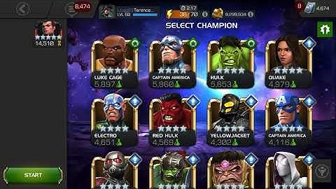 MCOC Quake Parry Heavy