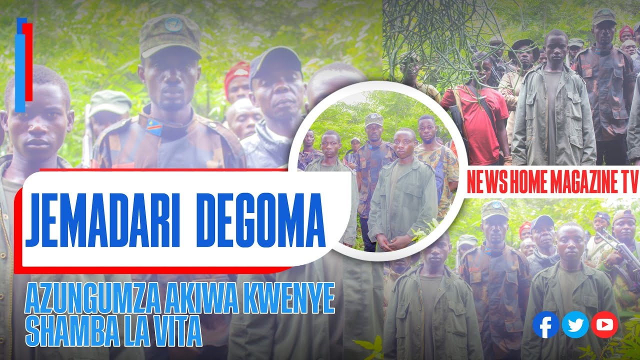 Habari Zetu : JEMADARI DEGOMA AZUNGUMZA AKIWA KWENYE SHAMBA LA VITA 