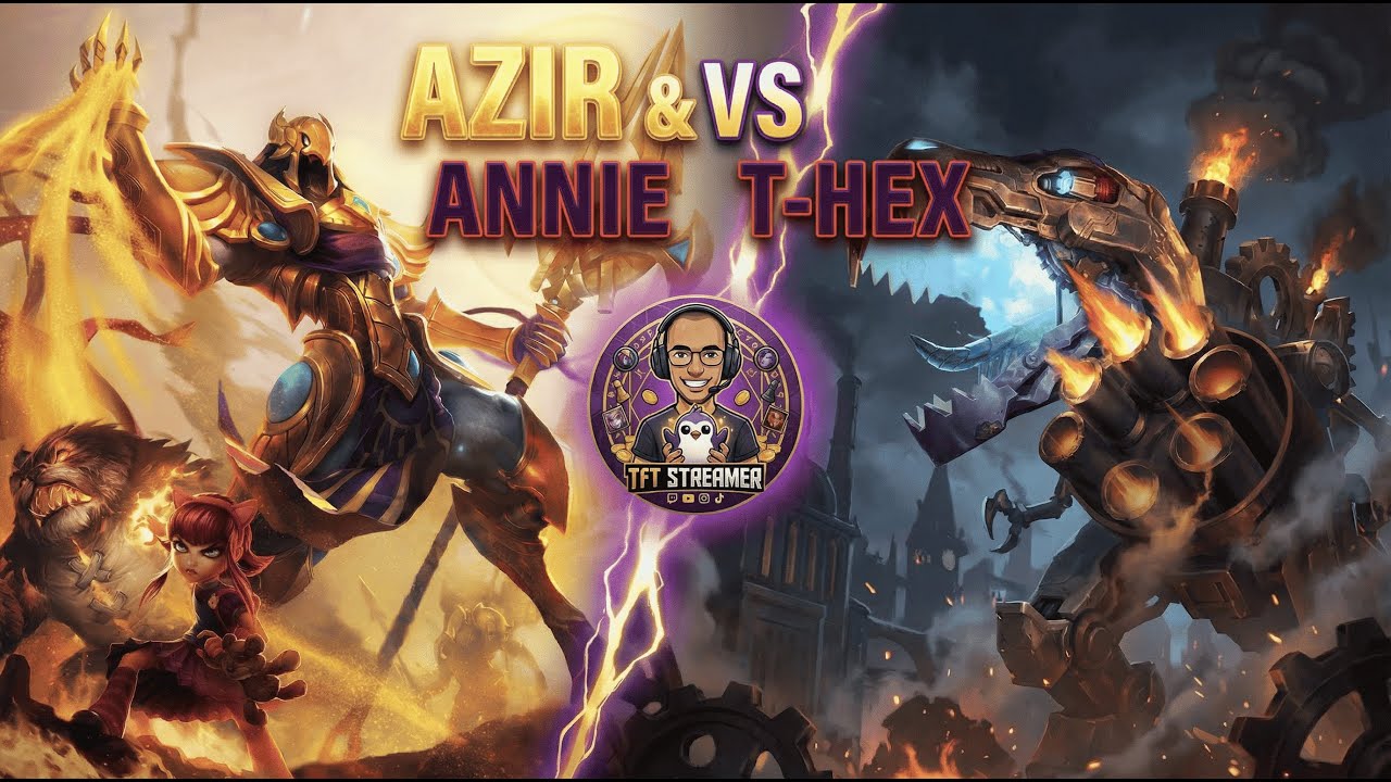 J'ai réussi à Top1 contre le T-Hex !! TFT SET 16