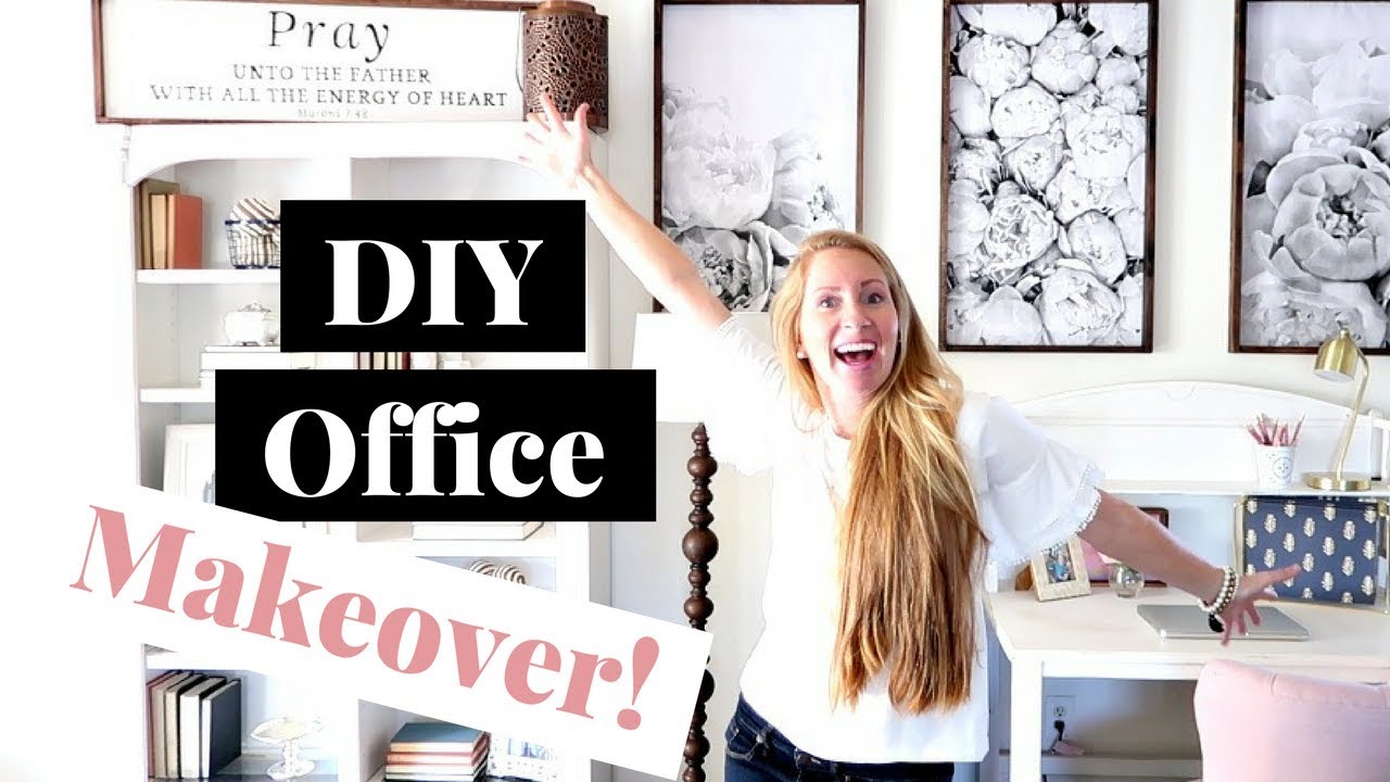 Office Makeover on a Budget | How to Decorate on a Budget