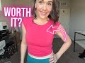 Sexy Open Back Workout Tank with Built-in Bra – Tight Athletic Sports Bra Top!