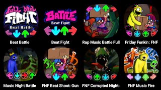 FNF Friends To Your End - But Everyone Sings It, FNF Rainbow Friends, Beat Battle, Beat Fight screenshot 3