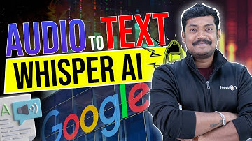 Audio to Text project on Google colab | WHISPER AI