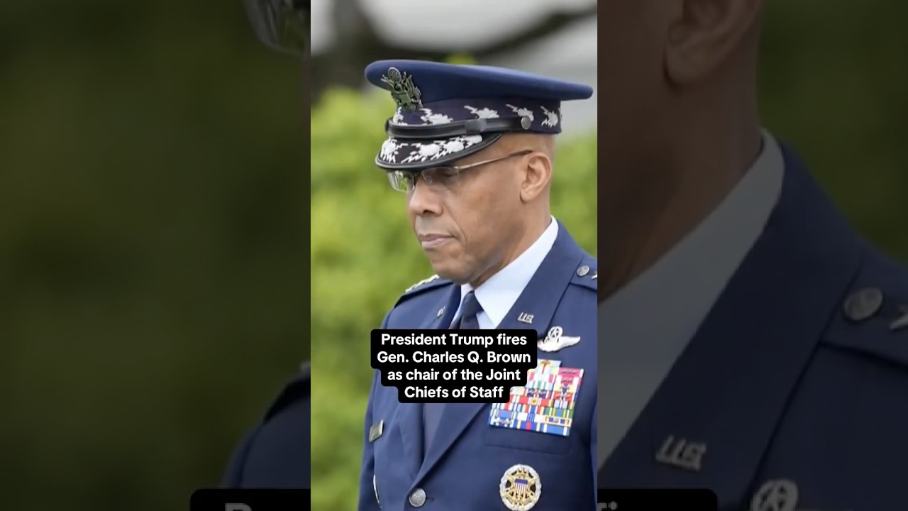 President Trump abruptly fires chairman of the Joint Chiefs of Staff 