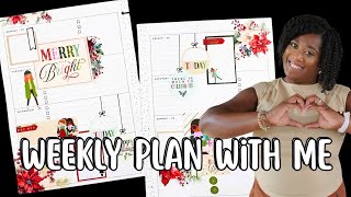 Plan With Me| Happy Planner Horizontal Weekly Spread| December 2026