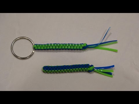 How to make a Square Stitch lanyard