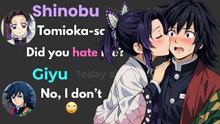 If Giyu And Shinobu Were Locked In A Bathroom…😏