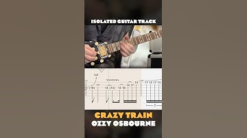 Thumbnail of Isolated Solo – Randy Rhoads – Crazy Train (Ozzy Osbourne)