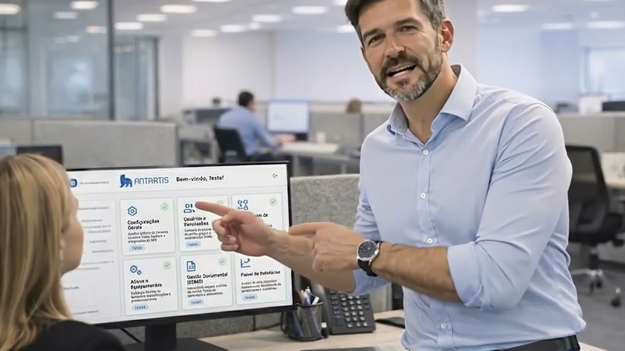 Antartis: Apresentação da plataforma modular empresarial