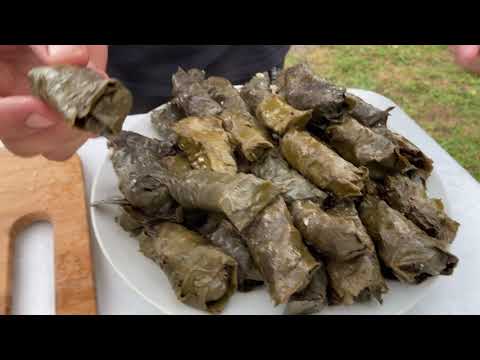 Рецепт долмы с соусом из мацони