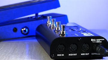 Soleman MIDI Foot Controller Tutorial #3: Expression Control in Scene Mode