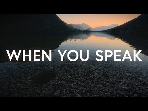When You Speak - VOUS Worship (Lyrics)