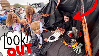 UnforGettable TRuNk-or-TReaT Adventure! Costumes CaRS motorcycles Trucks