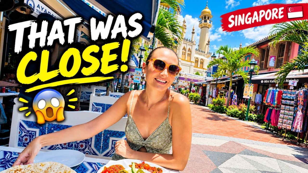Nobody warned us about this side of Singapore… 😱🇸🇬 | Kampong Glam, Bussorah Street & Keppel Bay