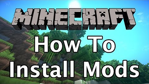 (Easy Way) How to Install Minecraft Mods [1.8]