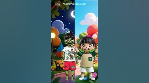 She Turned Into a Zombie at Night! 😱🌙 | Funny 3D Animation